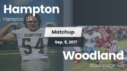 Matchup: Hampton  vs. Woodland  2017