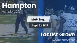 Matchup: Hampton  vs. Locust Grove  2017