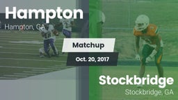 Matchup: Hampton  vs. Stockbridge  2017