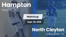 Matchup: Hampton  vs. North Clayton  2018