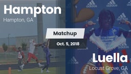 Matchup: Hampton  vs. Luella  2018