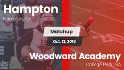 Matchup: Hampton  vs. Woodward Academy 2018