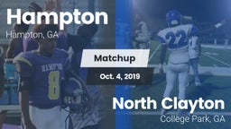 Matchup: Hampton  vs. North Clayton  2019