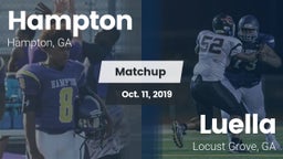 Matchup: Hampton  vs. Luella  2019