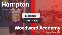 Matchup: Hampton  vs. Woodward Academy 2019
