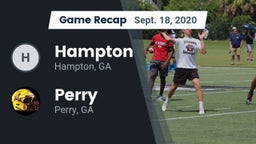 Recap: Hampton  vs. Perry  2020