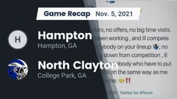 Recap: Hampton  vs. North Clayton  2021