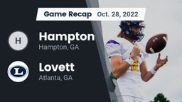 Recap: Hampton  vs. Lovett  2022