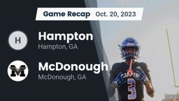 Recap: Hampton  vs. McDonough  2023