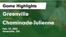 Greenville  vs Chaminade-Julienne  Game Highlights - Feb. 22, 2023