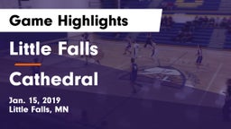 Little Falls vs Cathedral Game Highlights - Jan. 15, 2019