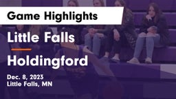 Little Falls  vs Holdingford  Game Highlights - Dec. 8, 2023