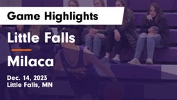 Little Falls  vs Milaca  Game Highlights - Dec. 14, 2023