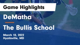 DeMatha  vs The Bullis School Game Highlights - March 10, 2022