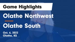 Olathe Northwest  vs Olathe South  Game Highlights - Oct. 6, 2022