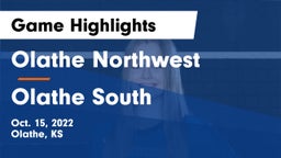 Olathe Northwest  vs Olathe South  Game Highlights - Oct. 15, 2022