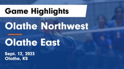 Olathe Northwest  vs Olathe East  Game Highlights - Sept. 12, 2023