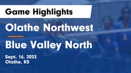 Olathe Northwest  vs Blue Valley North  Game Highlights - Sept. 16, 2023