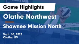 Olathe Northwest  vs Shawnee Mission North  Game Highlights - Sept. 30, 2023