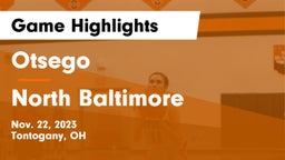 Otsego  vs North Baltimore  Game Highlights - Nov. 22, 2023