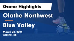 Olathe Northwest  vs Blue Valley  Game Highlights - March 28, 2024