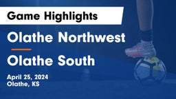 Olathe Northwest  vs Olathe South  Game Highlights - April 25, 2024