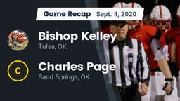 Recap: Bishop Kelley  vs. Charles Page  2020