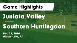 Juniata Valley  vs Southern Huntingdon Game Highlights - Dec 26, 2016