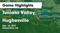 Juniata Valley  vs Hughesville  Game Highlights - Dec. 16, 2017
