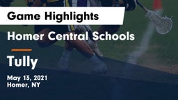 Homer Central Schools vs Tully   Game Highlights - May 13, 2021