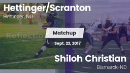 Matchup: Hettinger/Scranton vs. Shiloh Christian  2017
