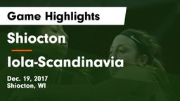 Shiocton  vs Iola-Scandinavia  Game Highlights - Dec. 19, 2017