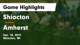 Shiocton  vs Amherst  Game Highlights - Jan. 18, 2019