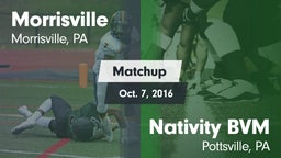 Matchup: Morrisville High vs. Nativity BVM  2016