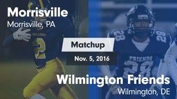 Matchup: Morrisville High vs. Wilmington Friends  2016