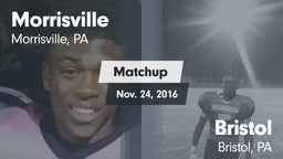 Matchup: Morrisville High vs. Bristol  2016