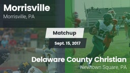 Matchup: Morrisville High vs. Delaware County Christian  2017