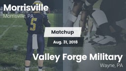 Matchup: Morrisville High vs. Valley Forge Military  2018