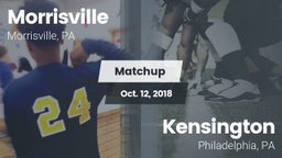 Matchup: Morrisville High vs. Kensington  2018