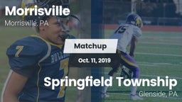 Matchup: Morrisville High vs. Springfield Township  2019