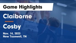 Claiborne  vs Cosby  Game Highlights - Nov. 14, 2023