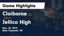 Claiborne  vs Jellico High Game Highlights - Nov. 22, 2019