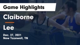 Claiborne  vs Lee  Game Highlights - Dec. 27, 2021