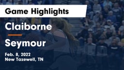 Claiborne  vs Seymour  Game Highlights - Feb. 8, 2022