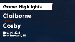 Claiborne  vs Cosby  Game Highlights - Nov. 14, 2023