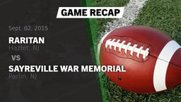 Recap: Raritan  vs. Sayreville War Memorial  2015