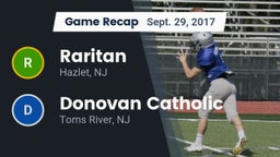 Recap: Raritan  vs. Donovan Catholic  2017