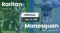 Matchup: Raritan  vs. Manasquan  2018