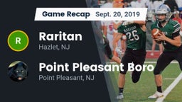 Recap: Raritan  vs. Point Pleasant Boro  2019