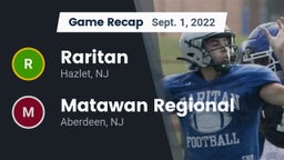Recap: Raritan  vs. Matawan Regional  2022